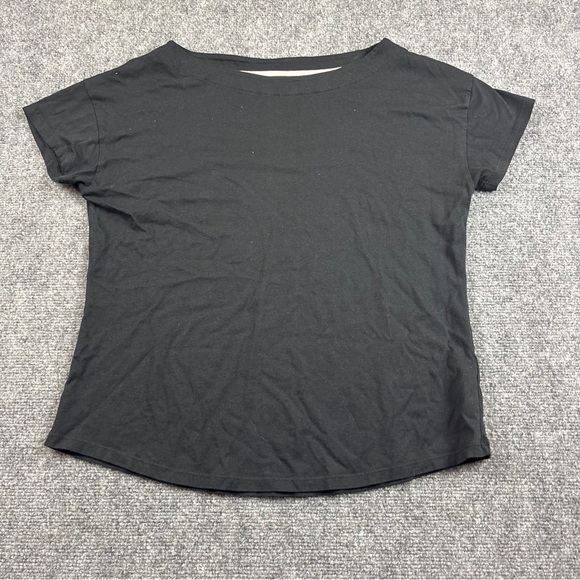 Boden Tops - BODEN Women’s Black Boat neck T-Shirt Short Sleeved size: 12
